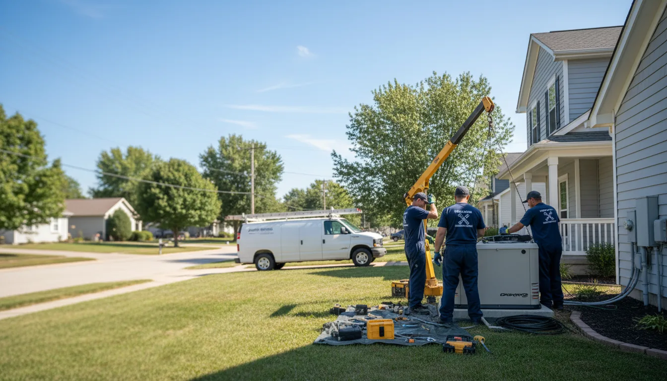 Generator Installation in Rushsylvania, OH near me